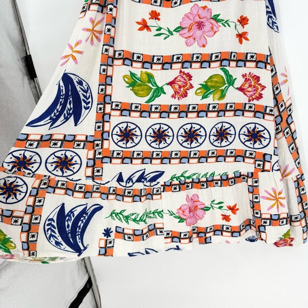 Anthropologie‎ Label of Love Portofino Midi Maxi Dress Colorful Floral Size S - Picture 6 of 13